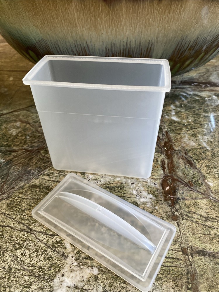 Sakura Tissue-Tek Plastic Microscope Slide Staining Dish & Lid New Open Bx.