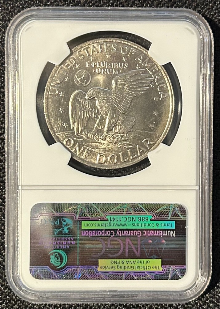 1971-D Eisenhower Dollar NGC MS66+