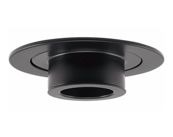 Elco 4" Adjustable Spot Light Trim | Black | EL1425B