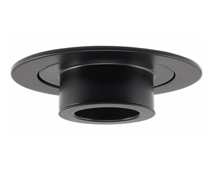 Elco 4" Adjustable Spot Light Trim | Black | EL1425B
