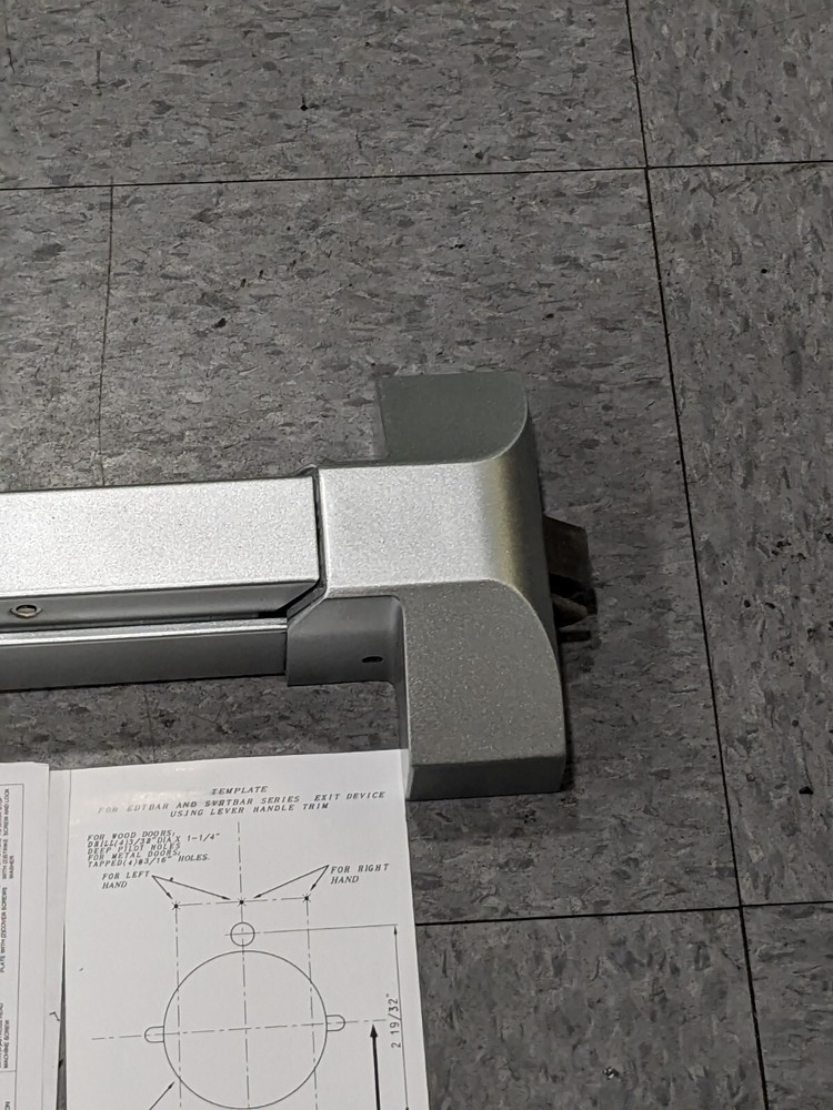 CRP Exit Device Panic Bar 36" 5000EO36-ALUM