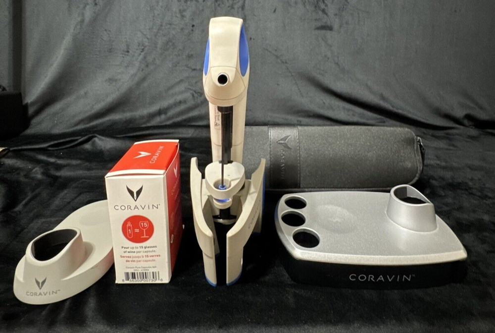 Coravin Model One 1 Wine Preservation System With 5 Coravin Pure Capsules