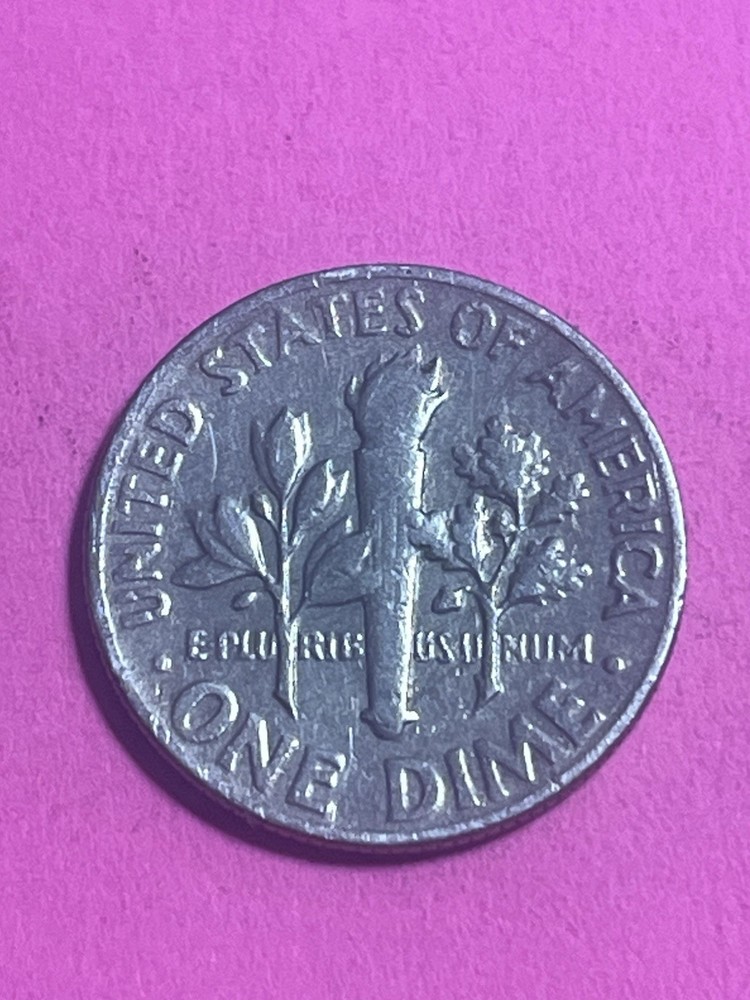 1965 No Mint Mark Roosevelt Dime TRIPLE Strike Multiple Errors