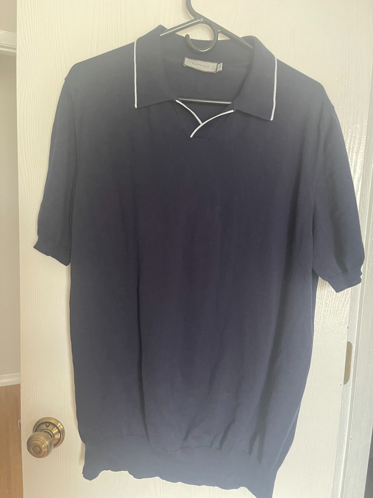 canali knit top for man