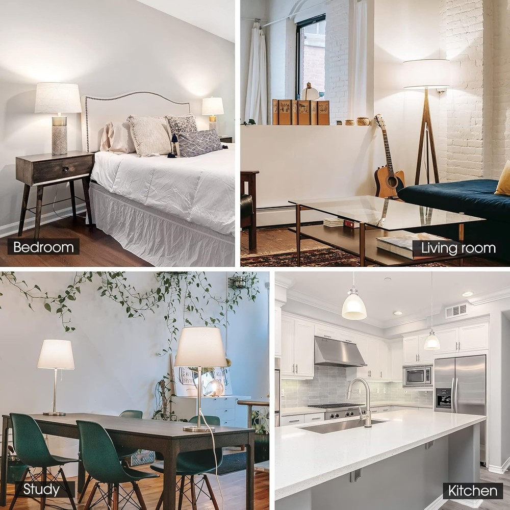 ENERGETIC SMARTER LIGHTING 24-Pack A19 LED Light Bulbs 60 Watt Equivalent