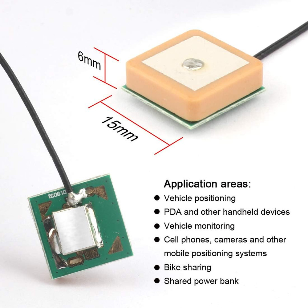 2Pcs GT-U7 GPS Module, High Sensitivity, Low Power Consumption, Compatible with