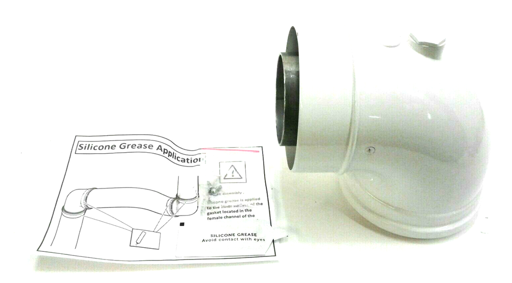 NAVIEN NAVIVENT 80-125mm 90 DEGREE ELBOW GXXX001895