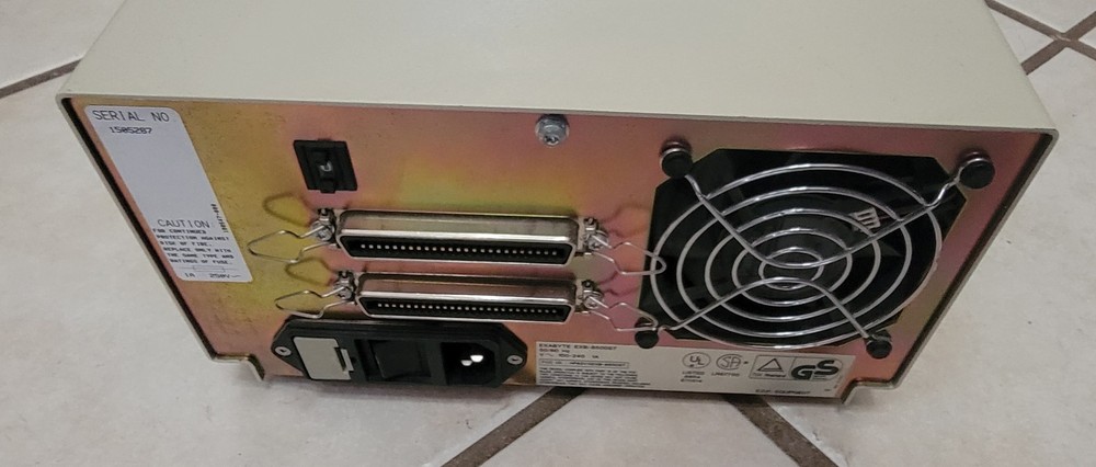 Exabyte EXB-8500ST External SCSI Tape Drive