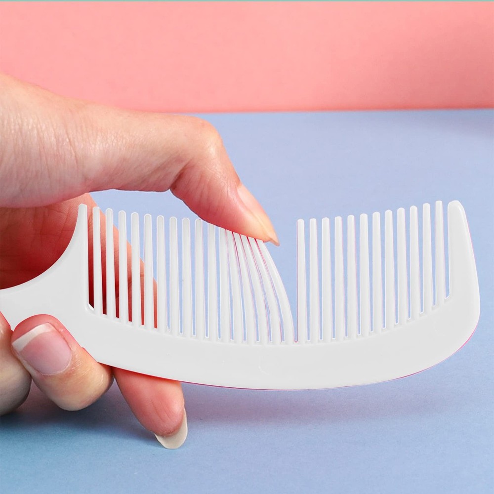 100 Pack Individually Wrapped Combs Disposable Combs, Unbreakable Comb in Bul...
