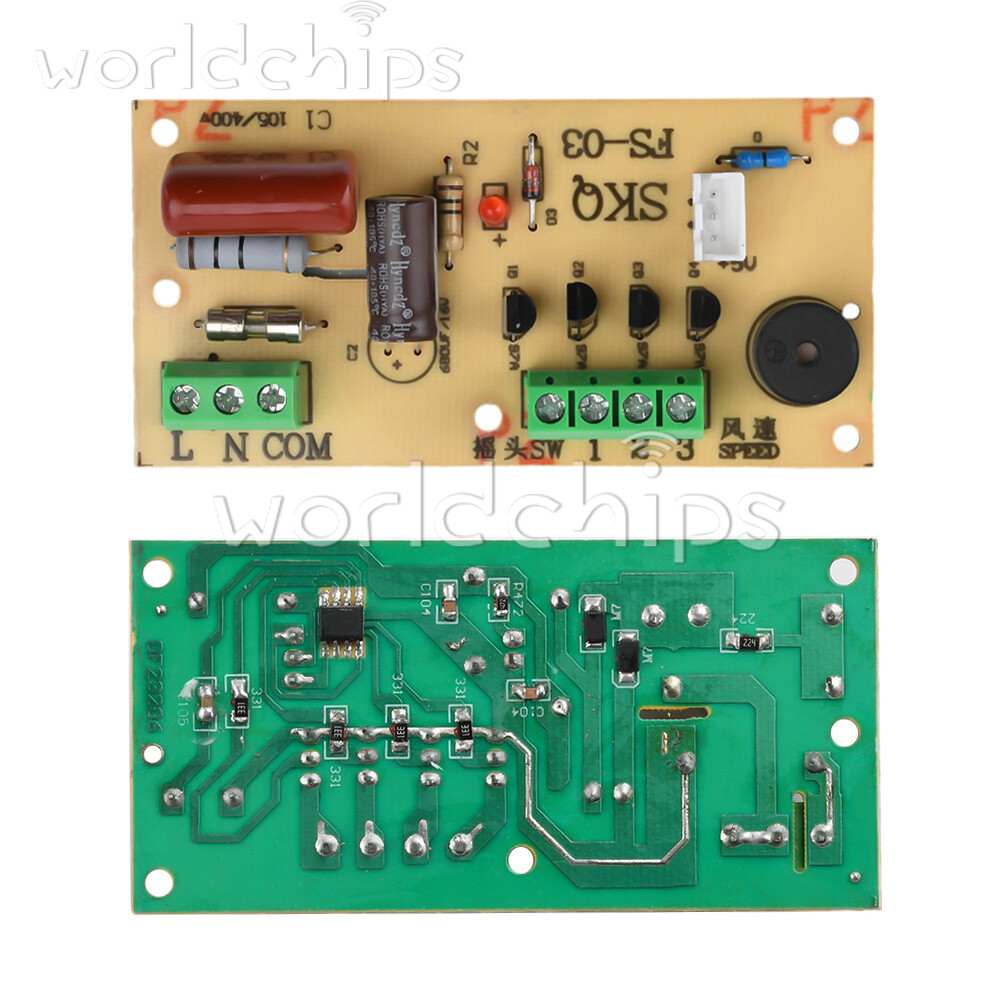 Universal Fan Remote Control Modified Board Circuit Board Control Board Repair