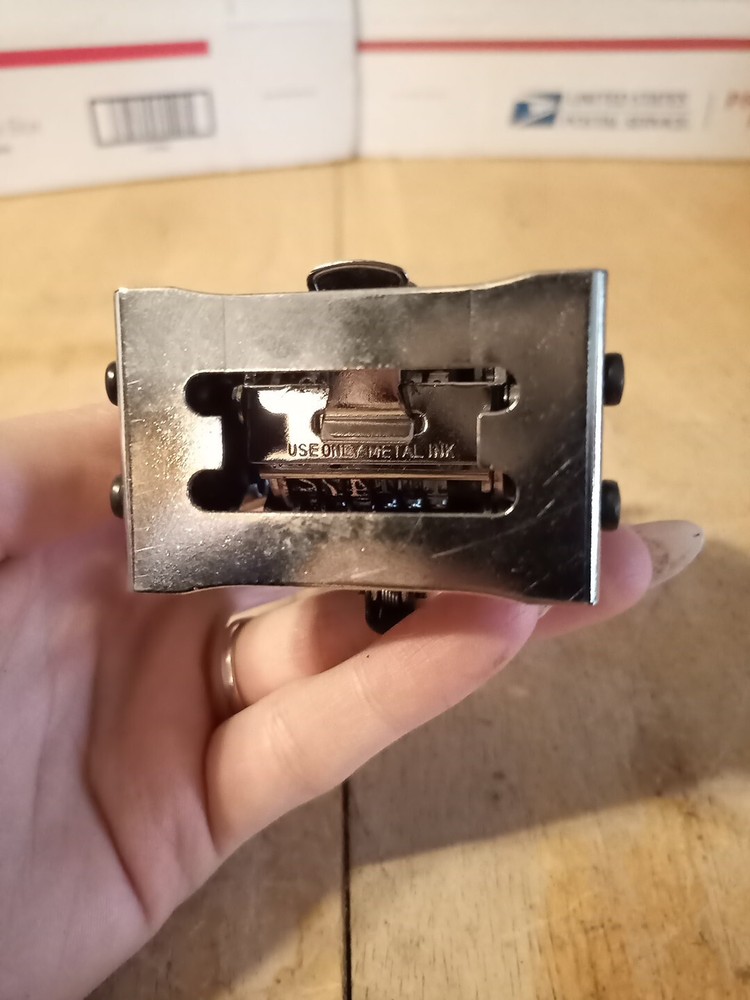 Plus Model A 6-wheel 8 Action Automatic Numbering Machine