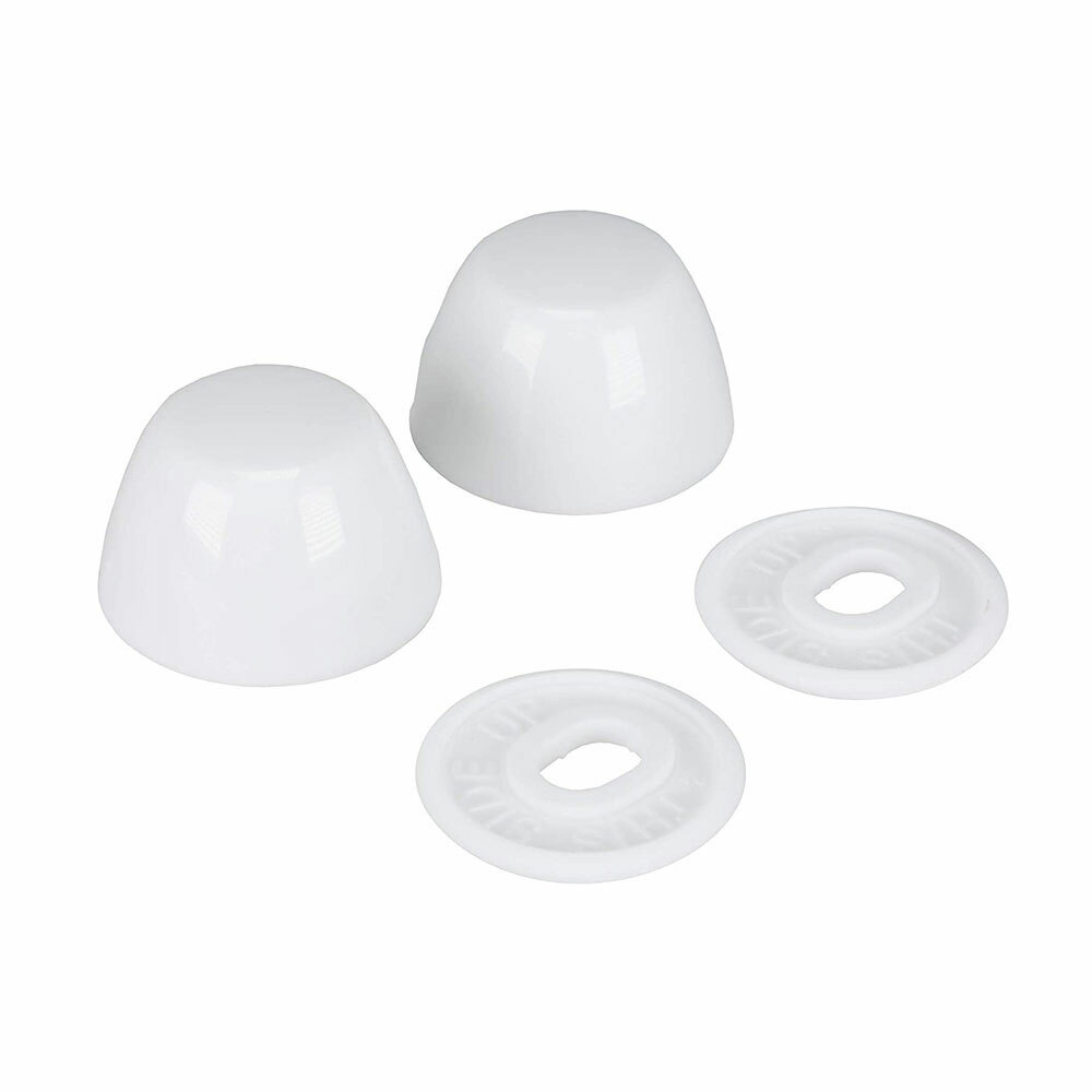 Thrifco 9401810 Snap Bolt Caps White 2ea