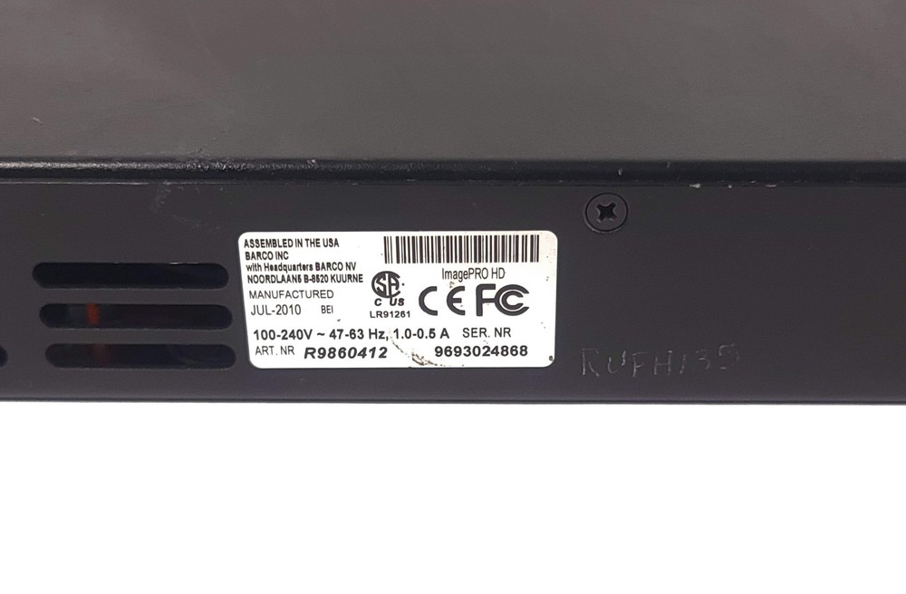 Barco R9860412 ImagePro HD Multi-Format Processor (C2023-43)