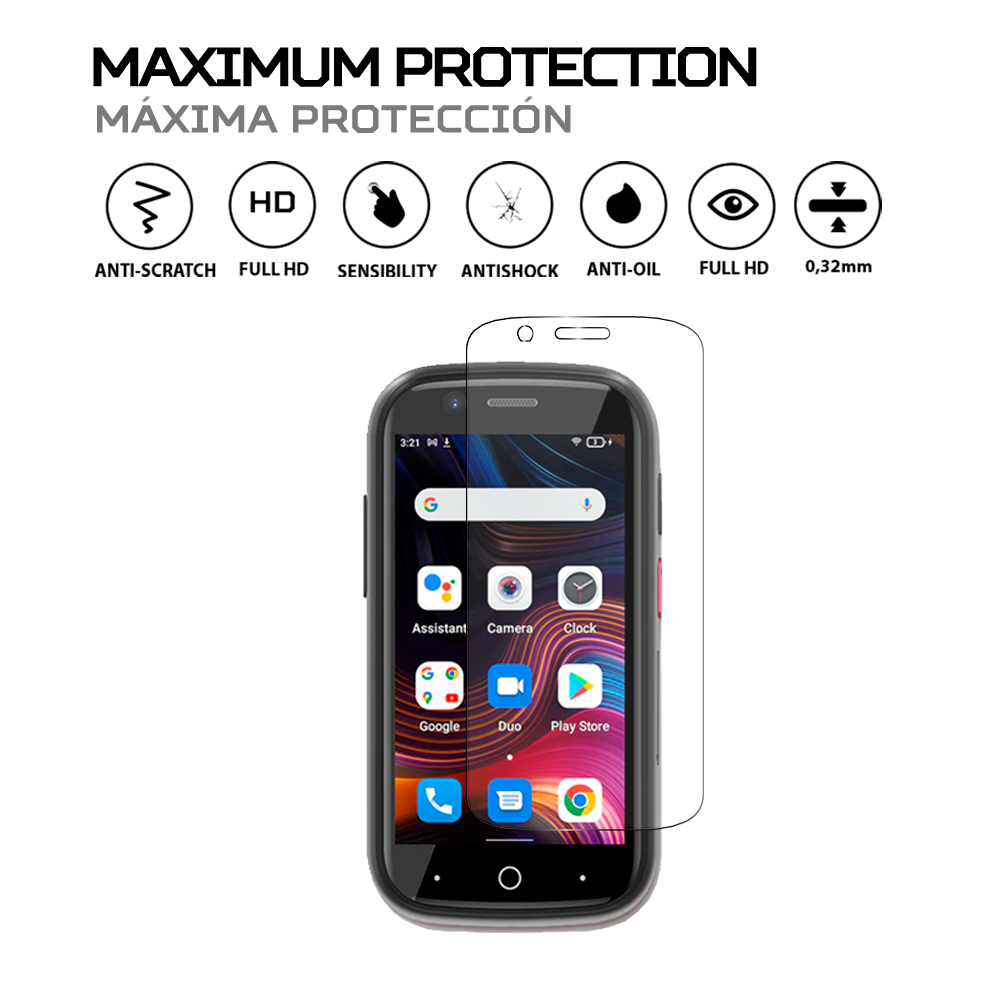 ANTISHOCK Screen protector for Unihertz Jelly 2E
