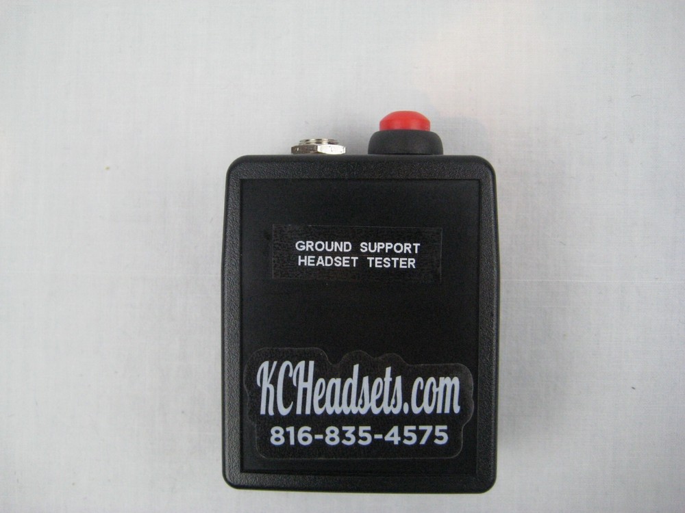Aviation Ground Support Headset Tester