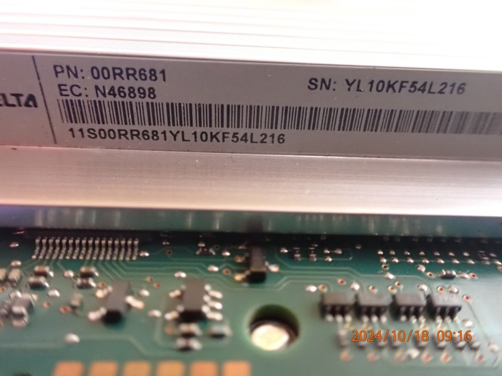 IBM 00RR681 Buffer VRM CCIN 6B33 Memory Voltage Regulator Module