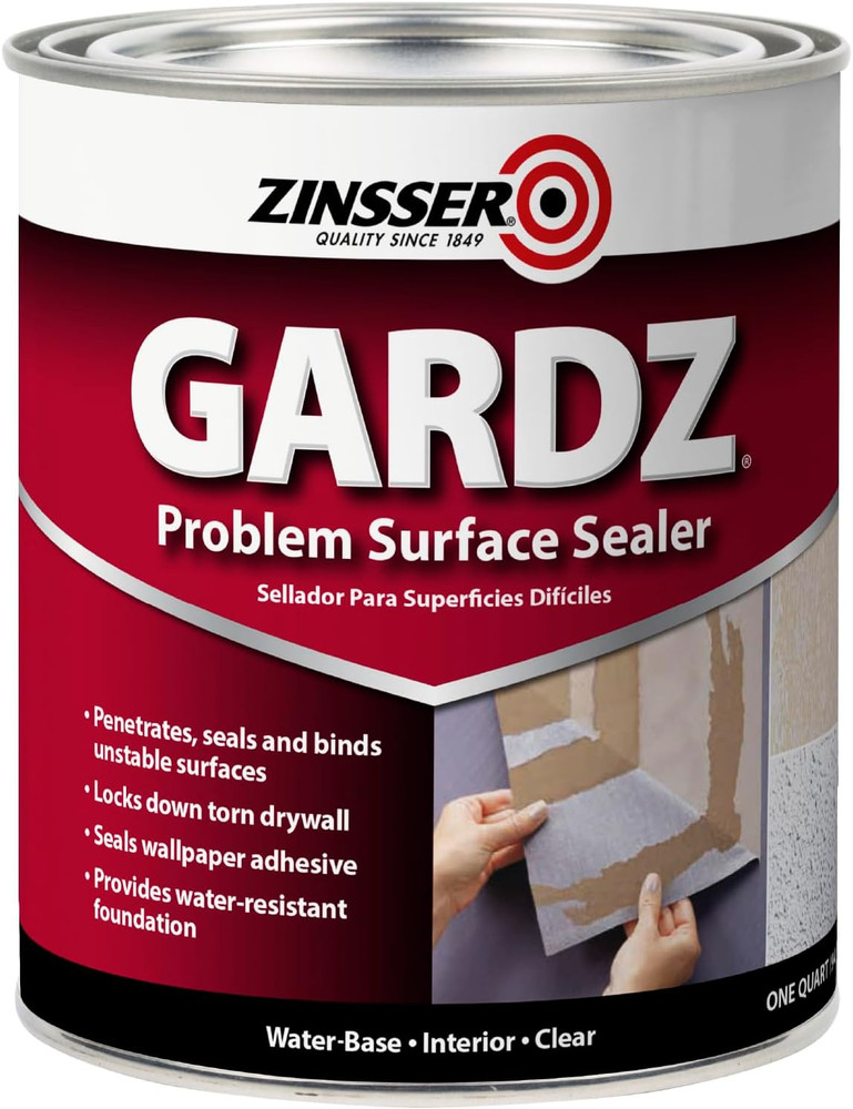 Qt  02304 Clear , Gardz Water-Based Problem Surface Sealer