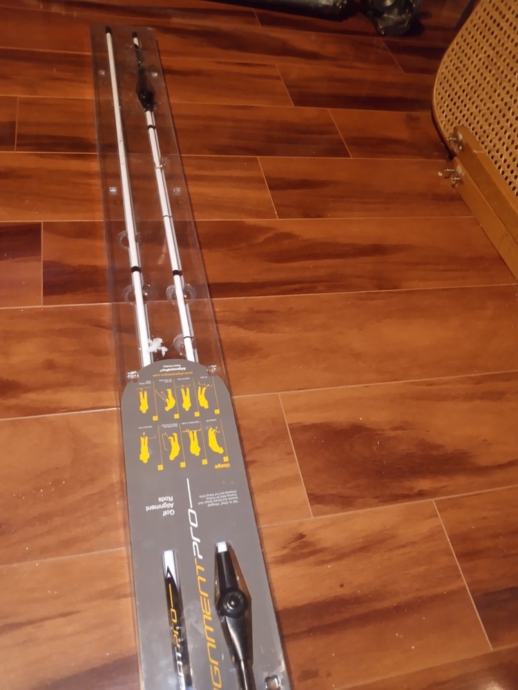 Alignment Pro Double Hinge Golf Alignment Stick Set