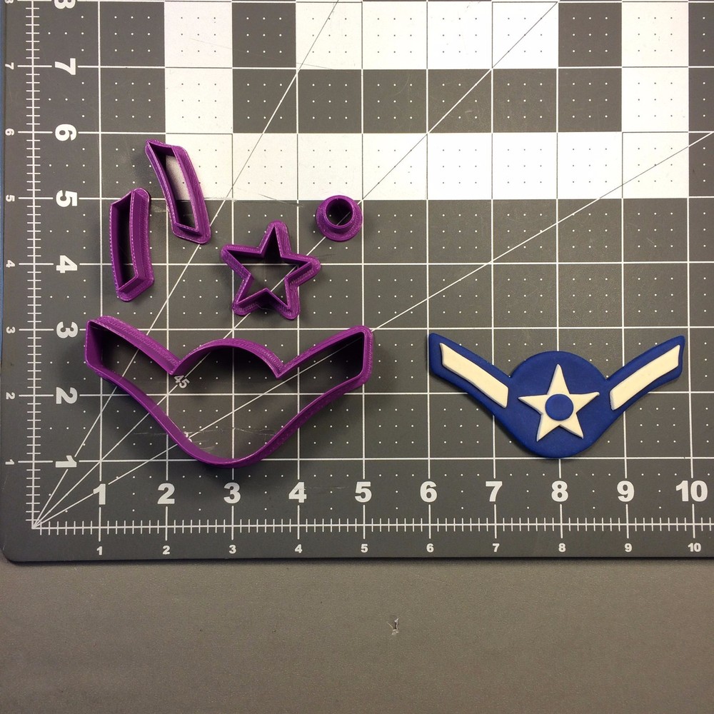 Air Force- Airman 101 Cookie Cutter Set