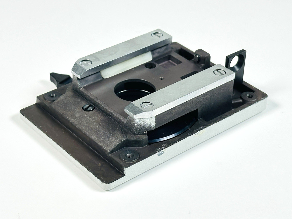 Leitz Dialux 20 Microscope Head Mount Mounting Interface Doevetail Adapter