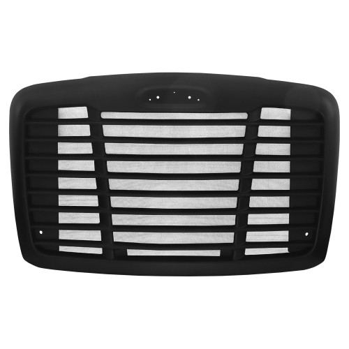 Freightliner Cascadia 2008-2017 Black Grille with Bug Screen