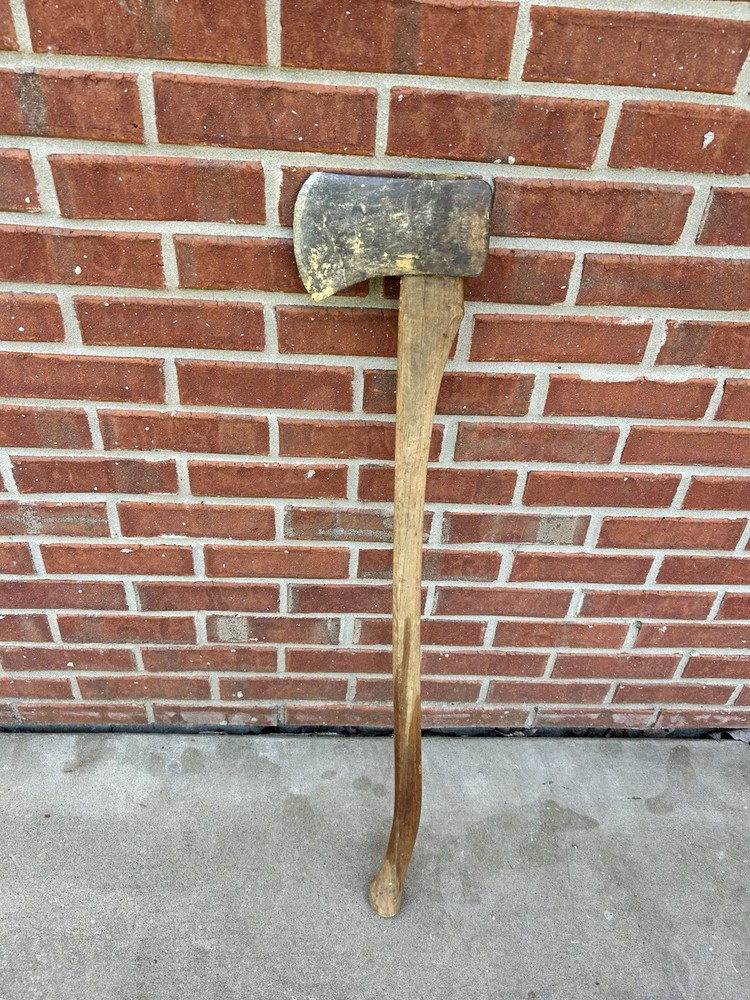 Vintage Dunlap Axe Long Handle 36”