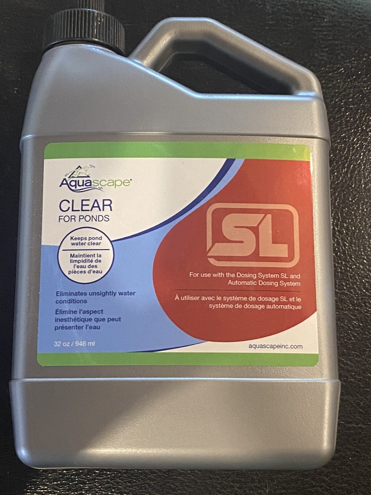 32 oz AquaScape Clear For Ponds Water Clarifier For Automatic Dosing System