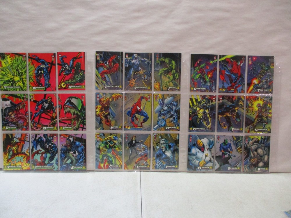 1994 Fleer Marvel Spider-man Complete Set A