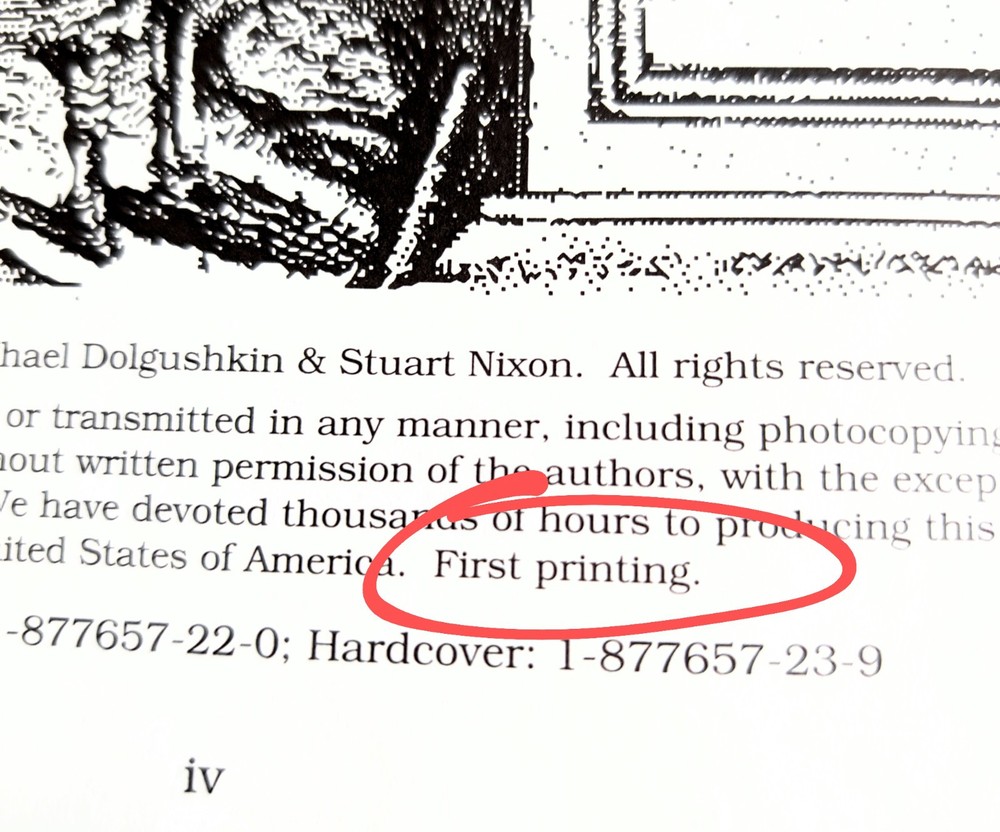 Deadbase XI First Printing