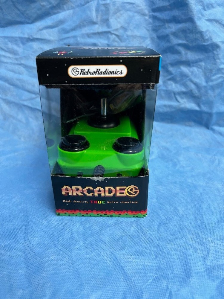 ArcadeR 9-pin (DB9) standard Retro Joystick - Green