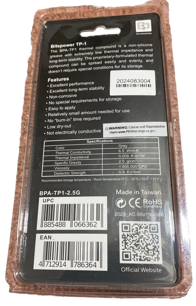 Bitspower Baircool TP-1 (2.5g)