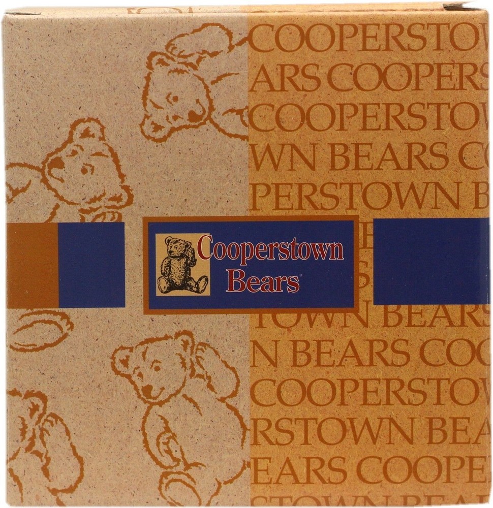 Cleveland Indians Cooperstown Ceramic Bear Numbered in Box