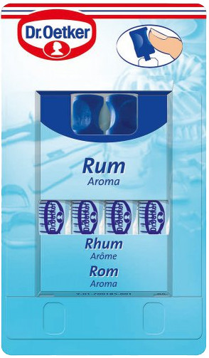 Dr. Oetker- Aroma Rum Flavoring- 2 Pack (2x8ml)