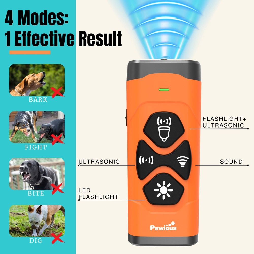 Dog Bark Deterrent - Ultrasonic Dog Training Device