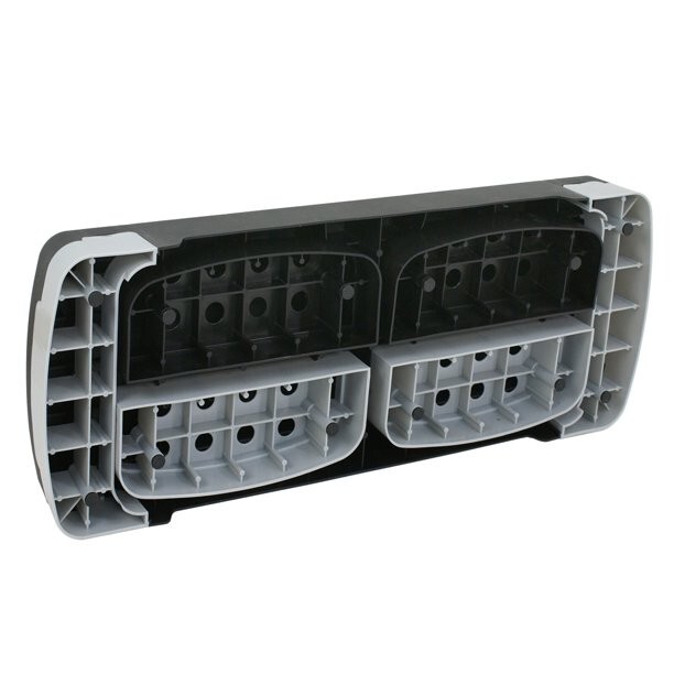 30'' Adjustable Workout Aerobic Step Platform W/4 Risers 4’’- 6’’- 8’’