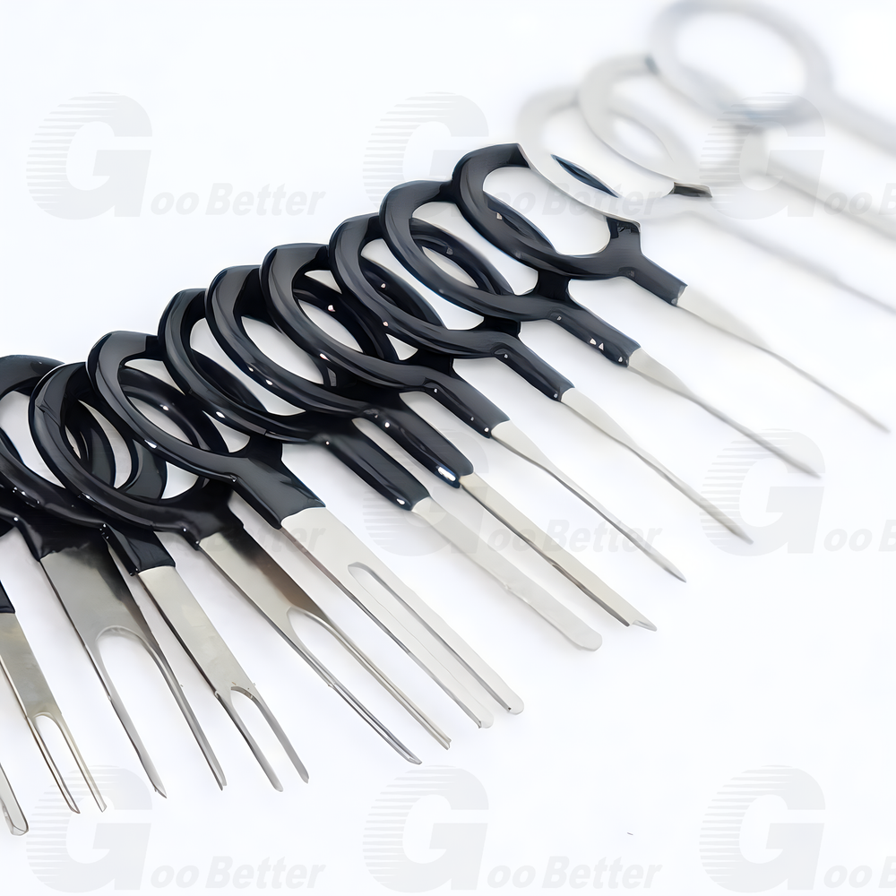 100pcs Pin Ejector Wire Kit Extractor Connector Puller Car Terminal Removal Tool