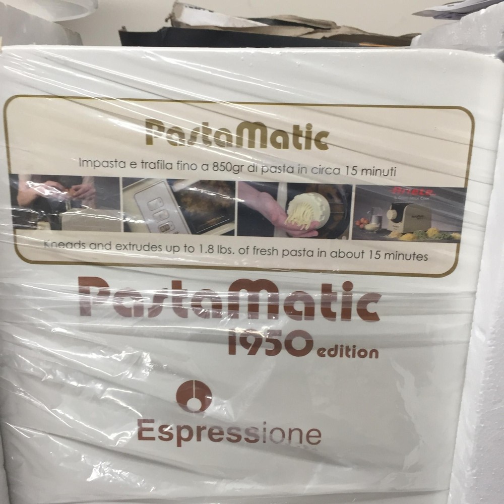Pastamatic 1950 Edition Automatic Homemade Pasta Maker Ariete Espressione