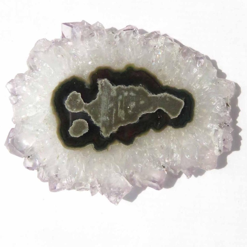 Stalactite Flower Slice  Polished Both Sides    VX353