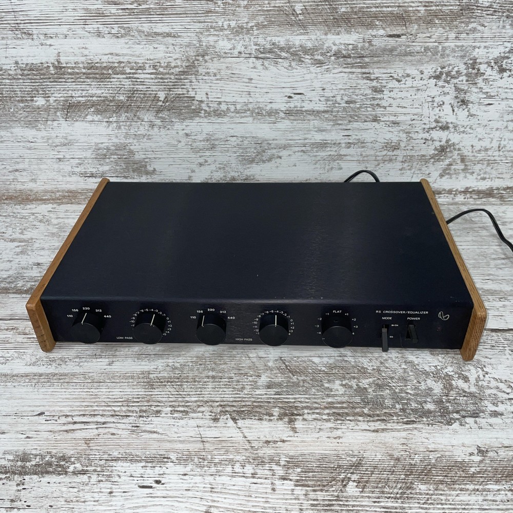 Infinity RS Crossover / Equalizer with Wood Sides for Reference Standard