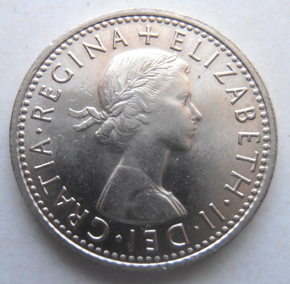 1967 SIXPENCE NEAR UNCIRCULATED