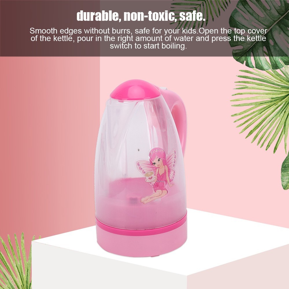Quality Plastic Children Simulation Safe Light Mini Electric Kettle Small BEA