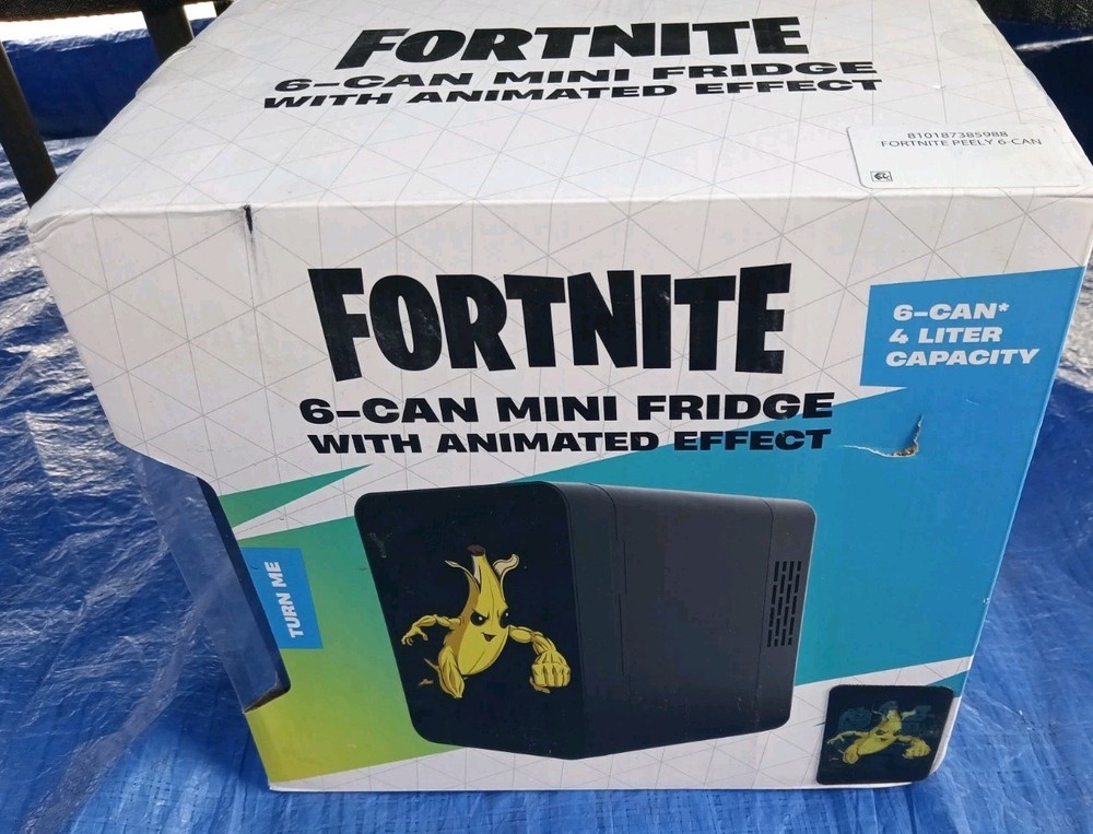 Fortnite Mini Fridge Peely Animated