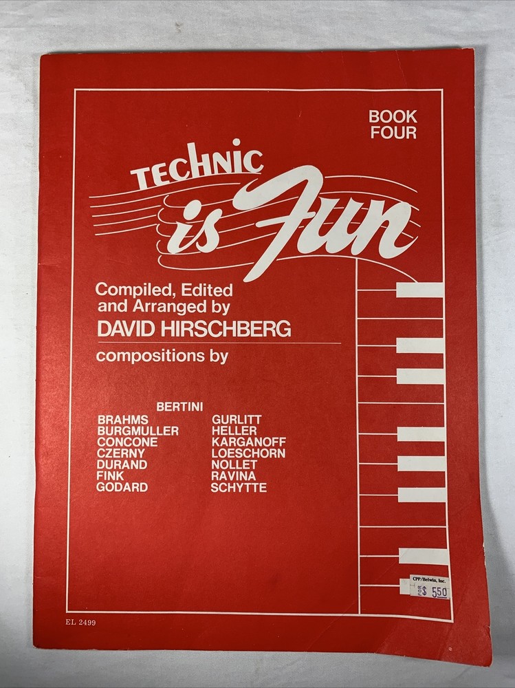 1972 Technic Is Fun Book 4 David Hirschberg - Paperback
