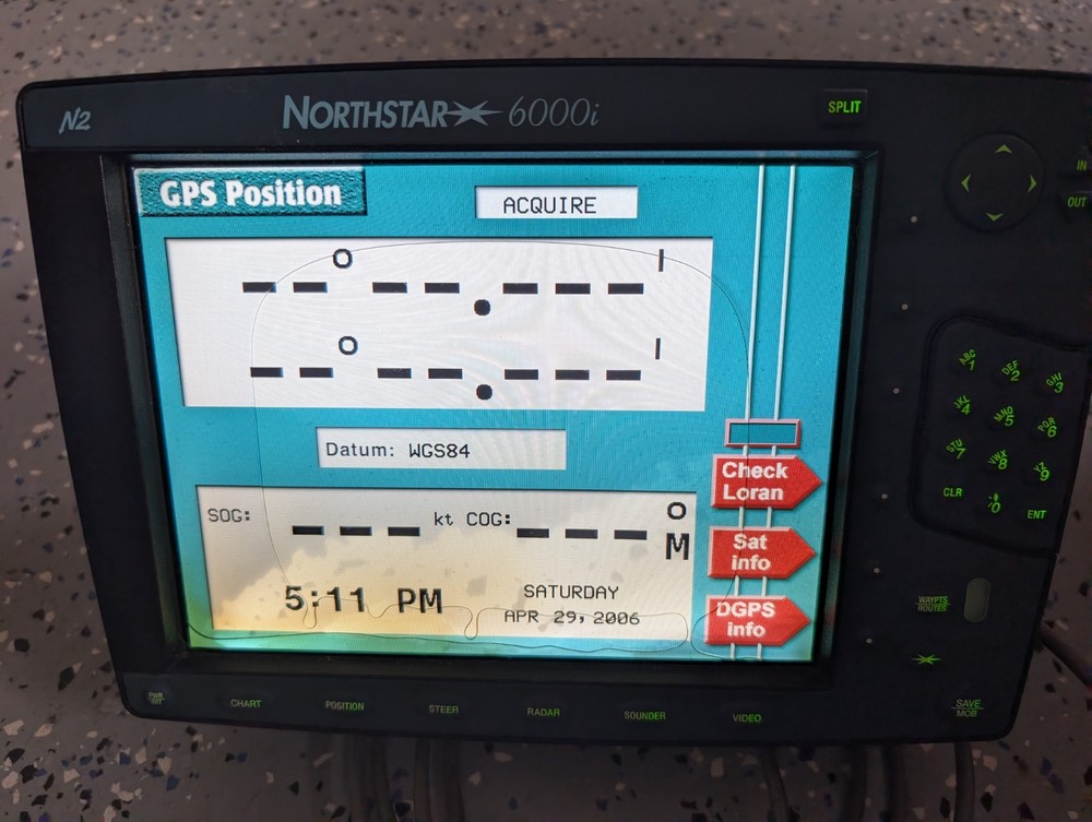 Northstar 6000i GPS Multifunction Display