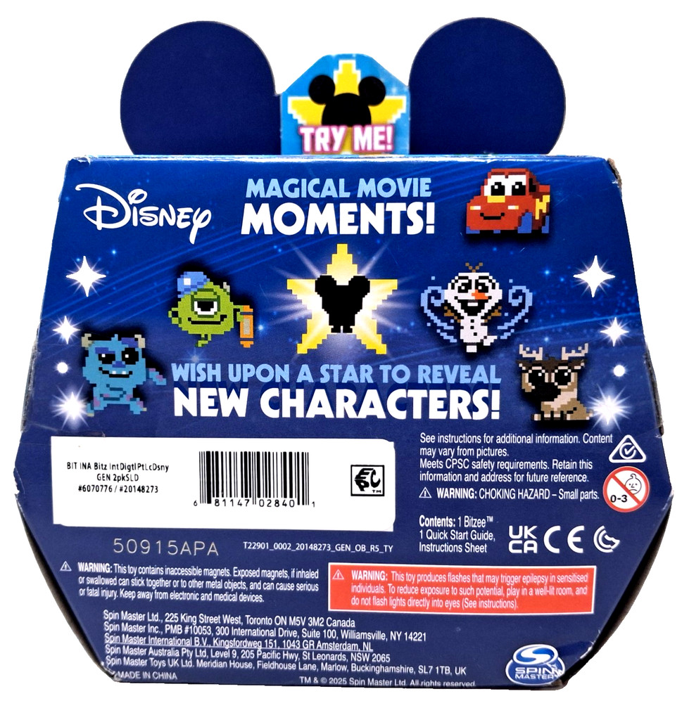 Bitzee Interactive Digital Pet Toy with Fun 30 Disney Characters New