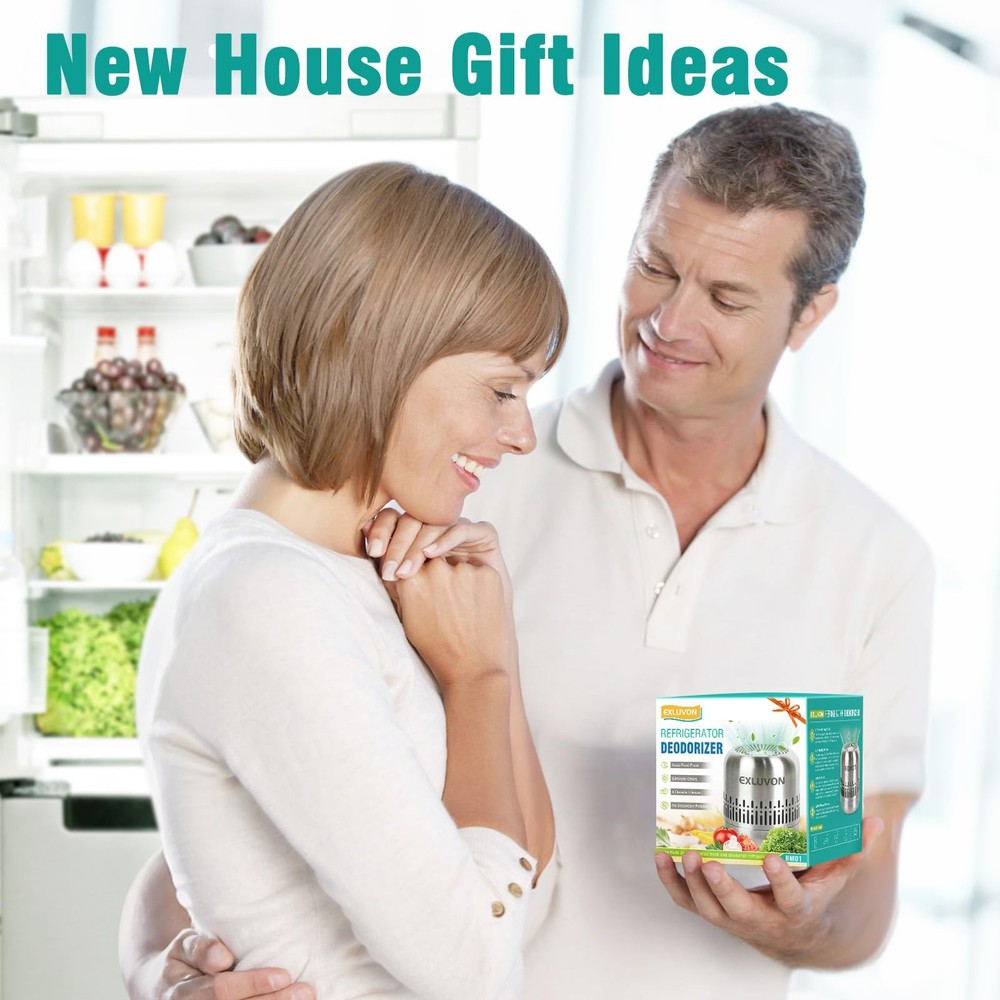 Refrigerator Deodorizer,Lasts for 10 Years,Fridge Deodorizer Kitchen Gadgets ...