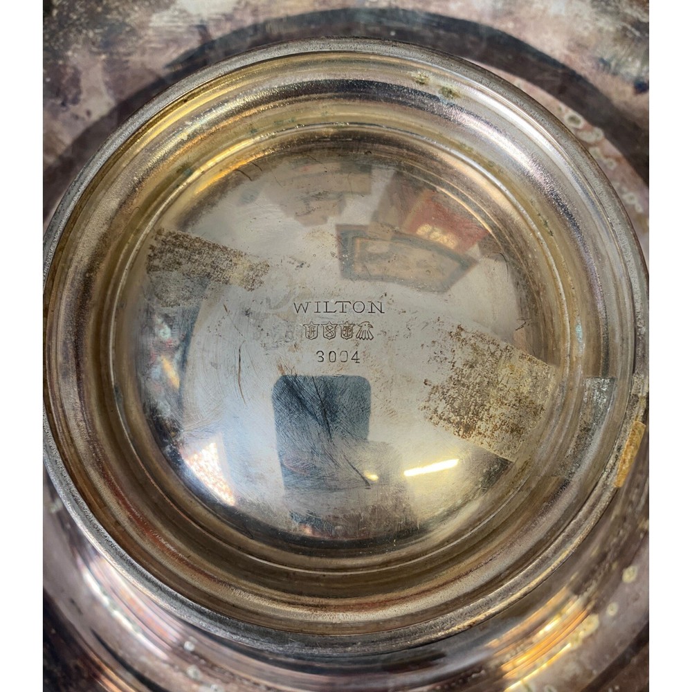 Forbes Silver Co Wilton Serving Bowl 12" 3004