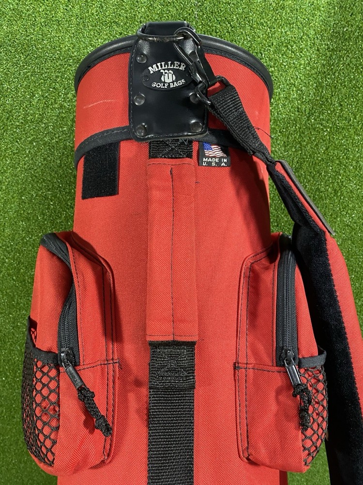 Vintage Coca Cola Red Golf Bag 6-Way