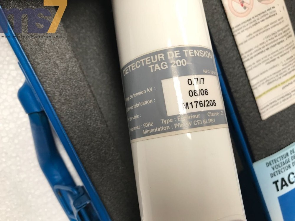 FAMECA TAG 200 ELECTRONIC ACOUSTIC VISUAL VOLTAGE DETECTOR