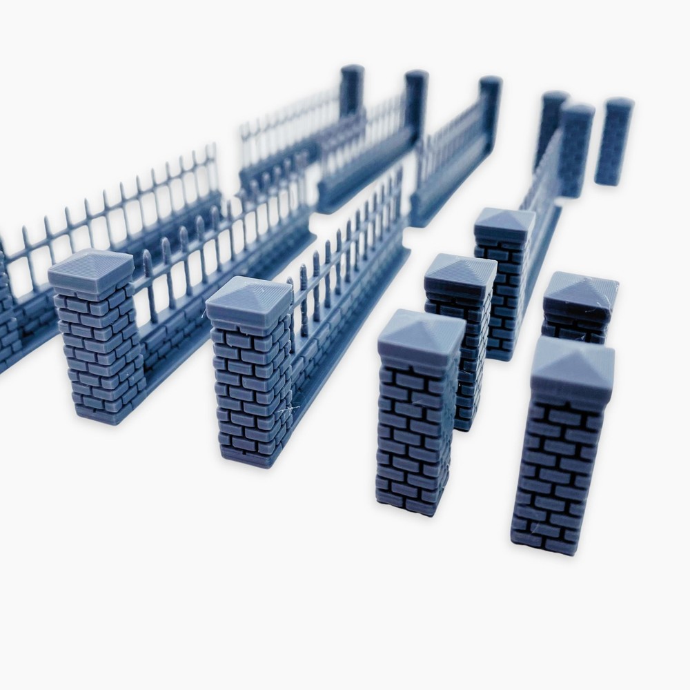 Stone Walls Fence Set (short)
